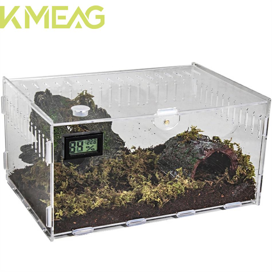 爬虫類飼育 爬虫類、両生類、小動物ケージ 亀トカゲヘビ飼育ボックス 送料無料 爬虫類 ケース 小動物ハウス 保温ケース お手入れ簡