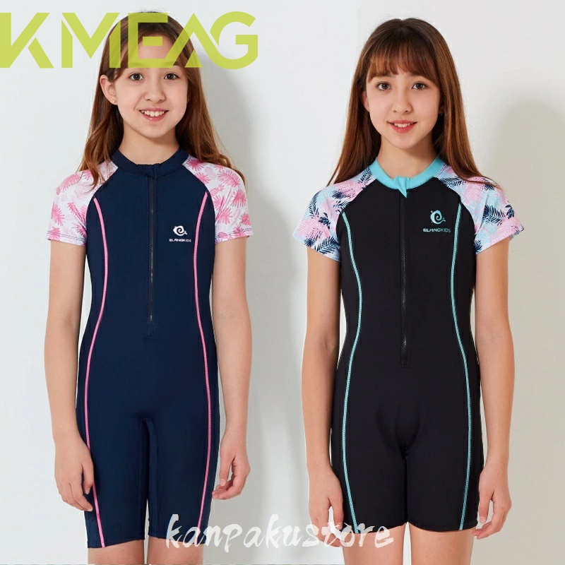 スクール水着 女の子 オールインワン 半袖 スクール UVカット 競泳水着 一体型 女児 キッズ 水着 子供水着 キッズ水着 ジュニア 子供 幼稚園 小学生 中学生 スイミング スイムウェア 紫外線対